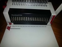 Aparat profesional indosariere cu spire din plastic Mapibind 270