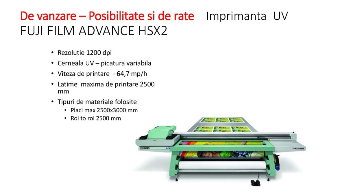 De vanzare – Imprimanta